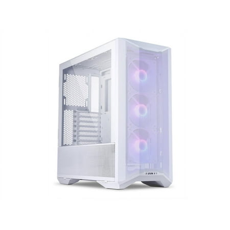 UPC: 0840353041486 | LIAN LI LANCOOL II MESH C RGB SNOW WHITE Tempered Glass ATX Case – White Color  Type C Included – LANCOOL II MESH C RGB-S