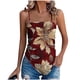 thumbnail image 3 of TaTaai Retro Bohemian Women Camisole Cute Irregular Hem Sleeveless T-shirt Versatile Casual Fashion Lightweight Breathable Machine Washable Daily Wear Tank Top Gift, 3 of 6