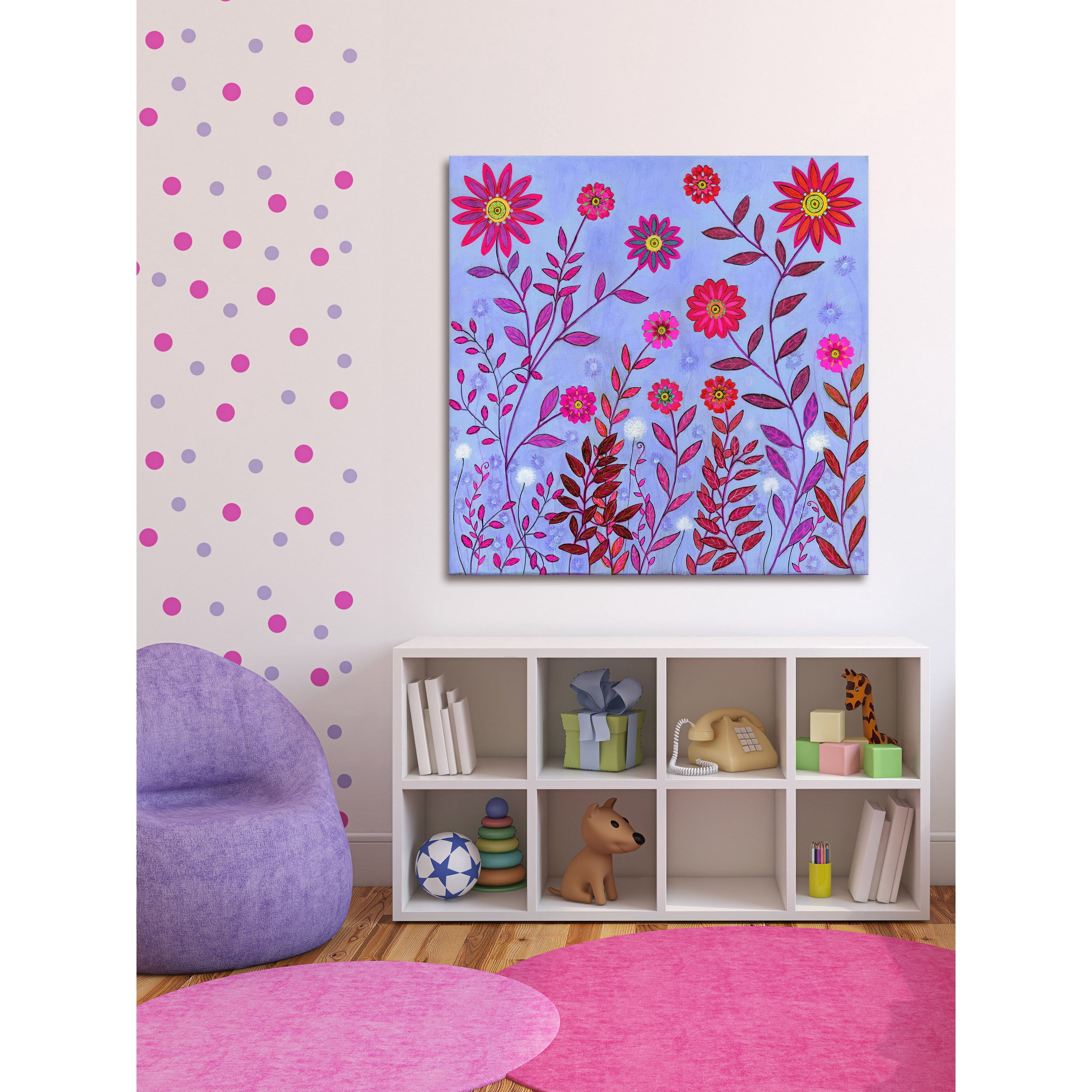 Marmont Hill "Sundance" by Sascalia Painting Print on Wrapped Canvas