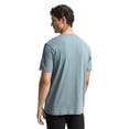 thumbnail image 4 of TOM TAILOR Camiseta para hombre - Camiseta con logotipo, cuello redondo, corte regular, algodón, estampado Verde menta XL (X-Large), 4 of 6