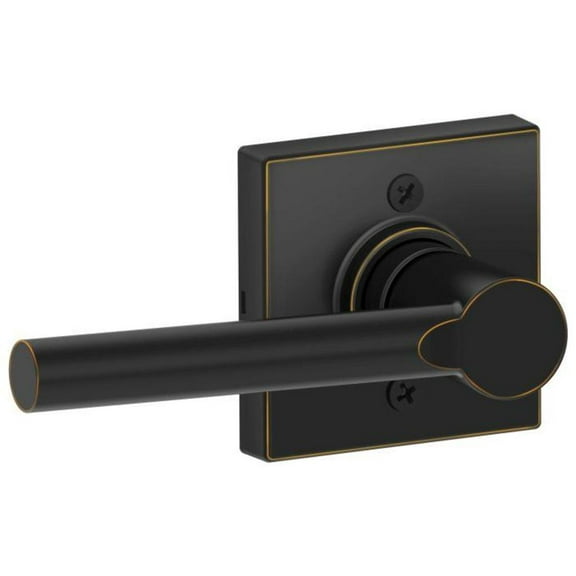 Schlage J170-Brw-Col Broadway Non-Turning One-Sided Dummy Door Lever - Bronze