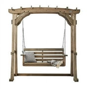 Backyard Discovery 1906624 Odessa Pergola Swing, Brown