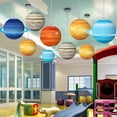 thumbnail image 4 of Vorkoi Solar System Themed Hanging Paper Lanterns, 4 of 7