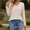 Beige sweatshirts women, variant on Usmixi Sale Sweatshirt for Women Casual Fall Lightweight Thin Fleece Sweater Ladies Cozy Knitted Pullover Sweater Top Winter Trendy Solid V-Neck Long Sleeve Blouses