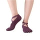 thumbnail image 1 of Calcetines de pilates antideslizantes oso de fresa 2 pares de algodón con agarre talla UK 3.5 - 9, 1 of 4