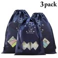 thumbnail image 2 of 3PCS Drawstring Pouch Multi-purpose Drawstring Bag Travel Storage Bag for Shoes, 2 of 10