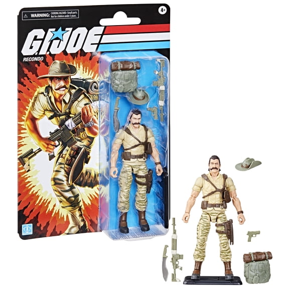 G.I. Joe Collectible Child Action Figure, Plastic Multicolor, 1 lb