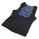 thumbnail image 5 of Chaleco de sauna con calefacción, camiseta sin mangas transpirable, entrenador de cintura con cremallera, corsé deportivo para mujer 2XL/3XL, 5 of 15