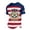 Deep Red, variant on USA Soccer Men's Shirts Crewneck Short Sleeve 2026 Country Team Tee Shirts Fan International Football Shirt Retro Streetwear Top,Sky Blue(XXXL)
