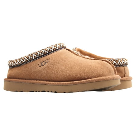 Ugg Tasman Ii 1582007 Slipper Kids Size 6 Chestnut Suede Slip-On Shoes Rhs2577 (Brown,6)