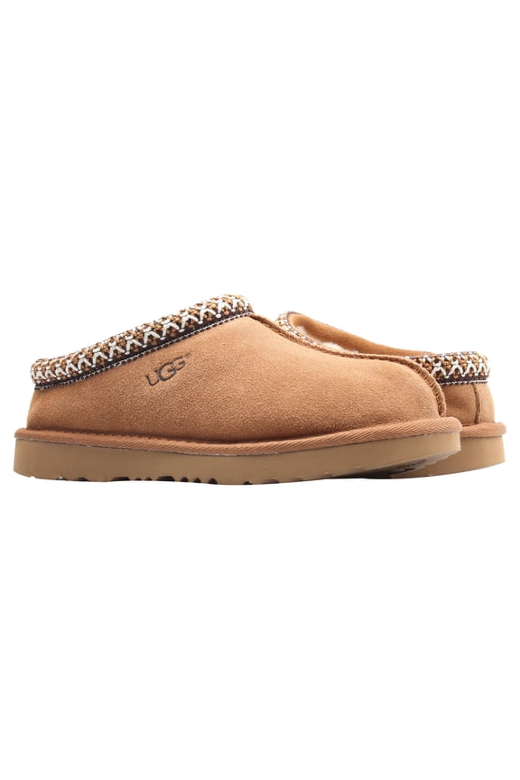 Tasman II 1582007 Slipper Kids Size 6 Chestnut Suede Slip-On Shoes RHS2577 (Brown,6)