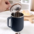 thumbnail image 5 of AUNVITO 17oz 304 Stainless Steel Coffee Mug Cup, Double Wall Insulated Tumbler for Hot Cold Drinks Home Office Travel Camping, 1pc, 5 of 6