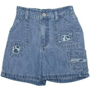Denim Camo Patch Cargo Shorts for Boys - Infant