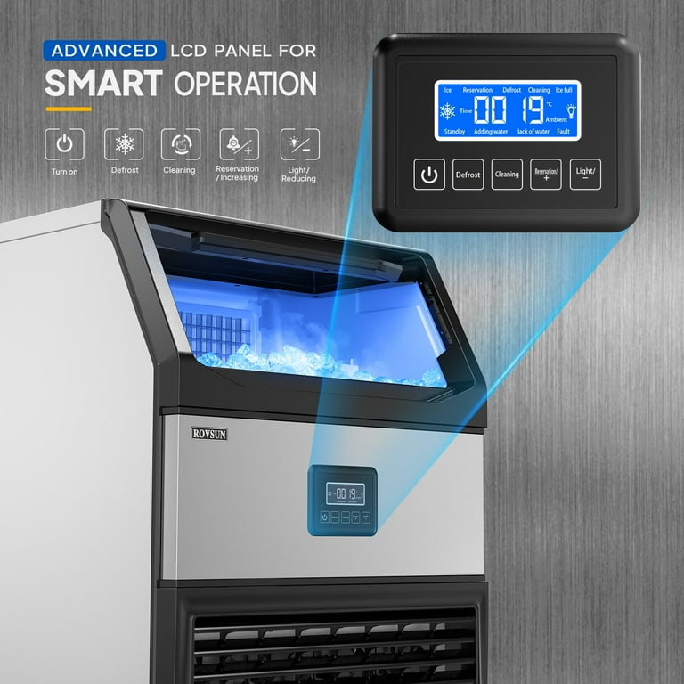 Commercial Ice Machine, 350 Lbs/24H Industrial Ice Lesotho