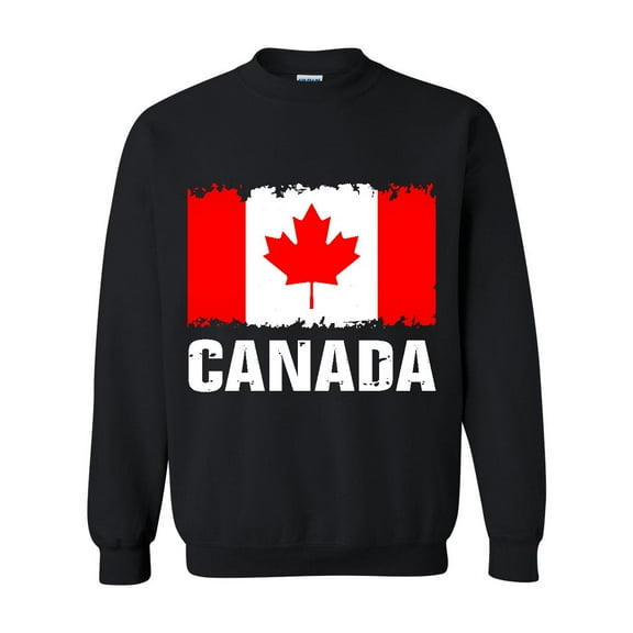 Women Sweatshirts and Hoodies - Canada Flag
