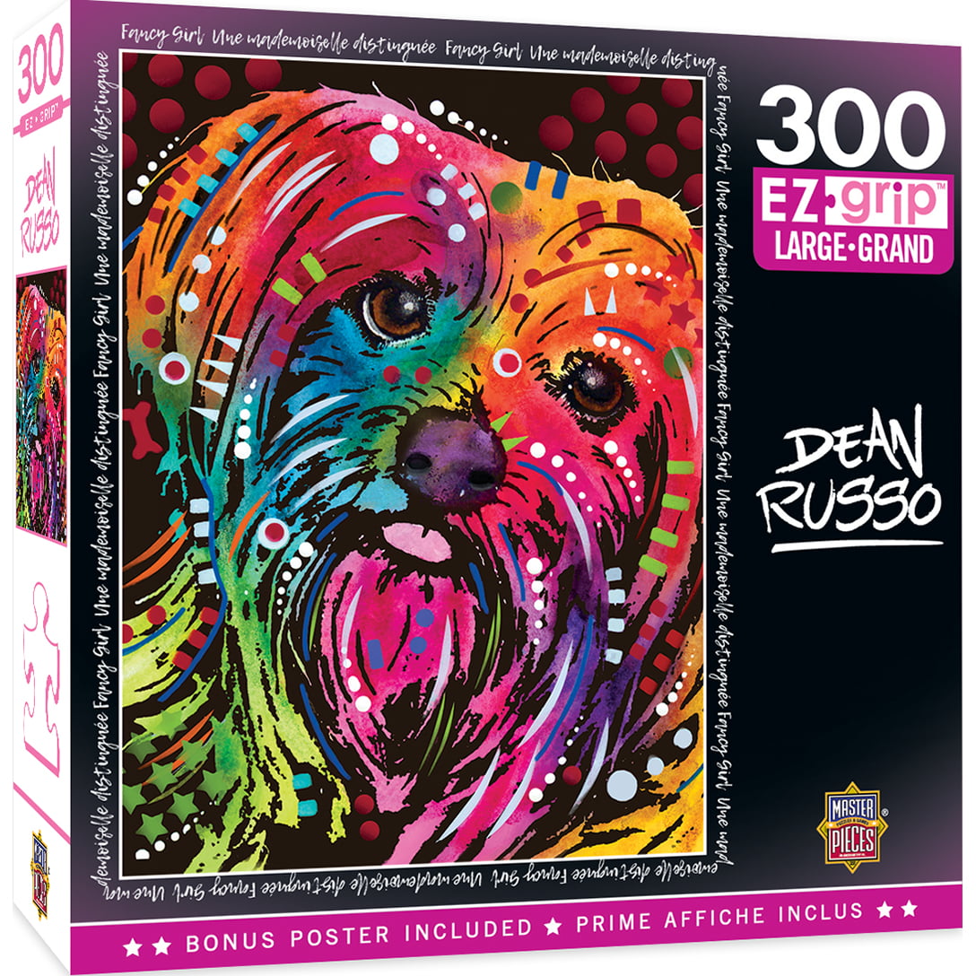 300 Piece Jigsaw Puzzle for Kids & Adults Enjoy it Doodle Puzzle Featuring Pop Art of Dean Russo