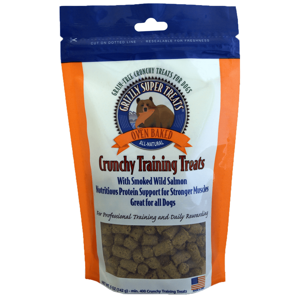 Grizzly Super Treats Salmon Training Treats for Dogs, 5 oz. Walmart