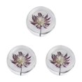 thumbnail image 1 of Baohd Exquisite Flower Crystal Ball Adding Elegance To Space Easily Portable Astrantia 8cm 3Set, 1 of 6