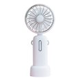 thumbnail image 2 of 2024 Upgrade Handheld Portable Fan Longer Lasting Working Time, 3Speeds Strong Wind USB Rechargeable Personal Mini Fan Desk Fan for Girls Women Kids Traveling Outdoor Office, 2 of 6