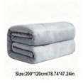 thumbnail image 3 of Flannel Fleece Throw Blanket, Soft Warm Blanket, Lightweight Cozy Throw for Sofa Bed, All Season Use, 3 of 8