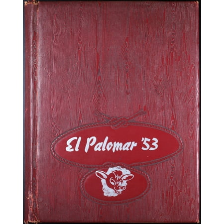 (Custom Reprint) Yearbook: 1953 Runnels Junior High School - El Palomar Yearbook (Big Spring, TX)