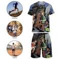thumbnail image 4 of Scooby-Doo Boys Short Sleeve T-Shirt And Mesh Shorts Outfit Set for Kids, 4 of 7