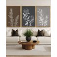 thumbnail image 2 of SHENIFY large 24x36in3pcs Natural Framed Vintage Flower Wall Art Retro Floral Wall Hanging Decor Rustic Farmhouse Colorful Botanical Prints Artwork for Bathroom Dining Room Kitchen, 2 of 6