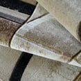 thumbnail image 4 of Ladole Rugs Adonis Vincenza Collection Geometric Elegant European Soft Area Rug Carpet in Beige Brown, 7x10 (6'5" x 9'5" , 200cm x 290cm), 4 of 5