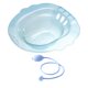 thumbnail image 1 of Asiento de inodoro para ancianos, lavabo para mujer, baño de asiento, superficie lisa, multiusos, 39 x 39 x 12 cm Azul, 1 of 7