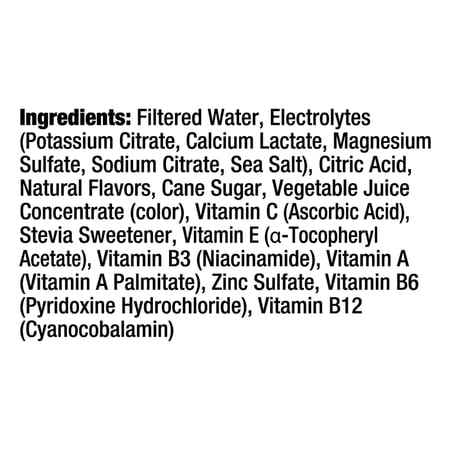 MÁS+ BY MESSI MAS+ BY MESSI HYDRATION SPORTS DRINK MIAMI PUNCH, 16.9 FL OZ BOTTLE