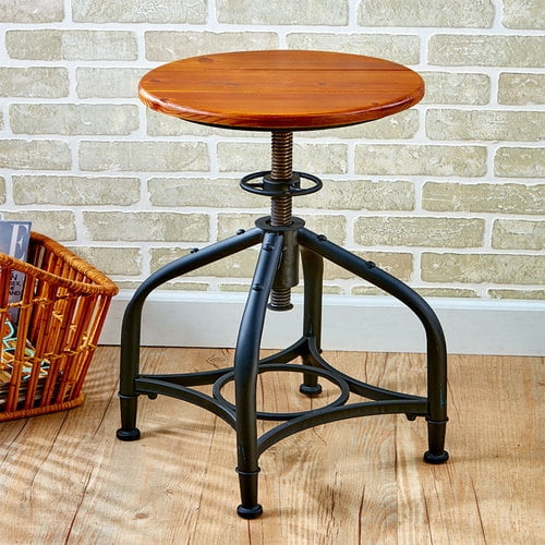Adjustable Height Swivel Stools Walmart Com Walmart Com