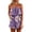 Z2 Purple, variant on HCYSFG Womens Floral Rompers Bandeau Strapless Tube Top Summer Beach Elastic High Waist Jumpsuits Wide Leg Shorts Pocket One Piece Casual Playsuits