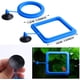thumbnail image 1 of Anillo de alimentación de peces, 2 piezas para accesorios de tanque de tortuga de peces de acuario Círculo de alimentación para Guppy Bettas Goldfish Turtle (Azul), 1 of 2