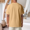 thumbnail image 5 of Ankishi Valentines Day T Shirt Men Heart Fingerprint Short Sleeve Crewneck Cotton Couple Graphic Tees for Him, 5 of 6