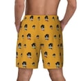 thumbnail image 2 of Lsque Mens Swim Trunks Cute Dog Pattern - Bathing Suit Compression Liner - Beach Swim Shorts Swimwear - (S-3XL) - Stretch Quick Dry -Medium, 2 of 9
