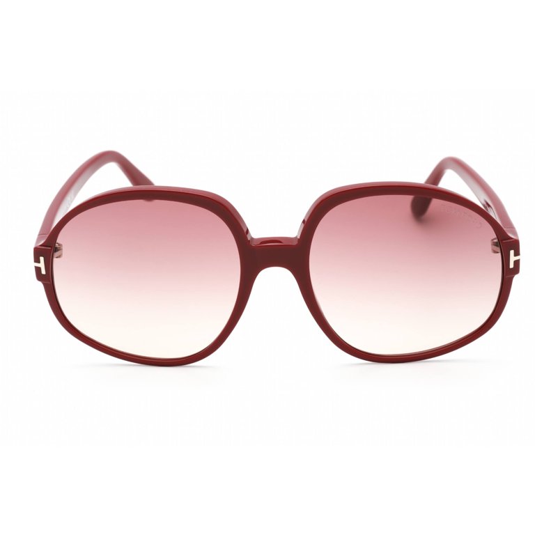 Tom Ford Burgundy Sunglasses Tom Ford Burgundy Designer Sunglasses | SmartBuyGlasses main image 4
