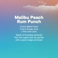 thumbnail image 5 of Malibu White Rum with Peach Liqueur, 750 ml Bottle, 21% ABV, 5 of 10