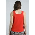 thumbnail image 4 of Weird Fish Womens Chelle Organic Cotton Square Neck Vest Top, 4 of 7