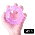 thumbnail image 2 of Toudaret 1 Pcs Trainer Grip Ring High Elasticity Bump Design Recovery Training Hand Acupuncture Point Activation Exerciser Ring for Home, 2 of 7