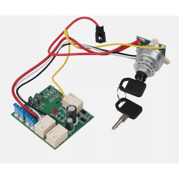 Molaner Ignition Module w/ Key Switch AM132500 AM132500U AUC15330 Compatible with John Deere LX255 LX266 LX279 GT225 GT235 X465 X485 X595 325 335 345 355