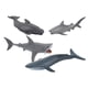 thumbnail image 4 of 4 figuras realistas de animales marinos, juguetes educativos de simulación temprana, colecciones de adornos, juguete cognitivo para niños., 4 of 9