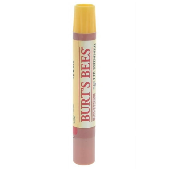 Burt's Bees 100% Natural Moisturizing Lip Shimmer, Caramel - 1 Tube
