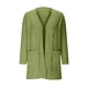 thumbnail image 4 of Suéter de manga larga de color liso para niños, chaqueta ligera, informal, cómoda y con bolsillos, blusa de poliéster para niños, 4 of 7
