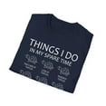 thumbnail image 5 of Things I Do In My Spare Time, Gildan Unisex T-Shirt, Graphic Tee, S-3XL, 5 of 5
