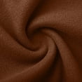 thumbnail image 5 of Fnooota Women's Thermal Tops, Stretchy Long Sleeve Slim Fit Mock Neck Layering Undershirts Brown Size L, 5 of 6
