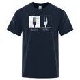 thumbnail image 4 of Camiseta de manga corta de algodón con tenedor de plástico y metal con estampado de objetos cotidianos para hombre, camisetas de estilo punk y hip hop, ropa urbana vintage, 4 of 5