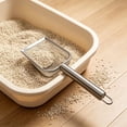 thumbnail image 6 of Kitty Litter Scoop, Stainless Steel Litter Shovel, Heavy Duty Metal Mesh Waste Collector with Deep Slot Non Stick Design, 6 of 6