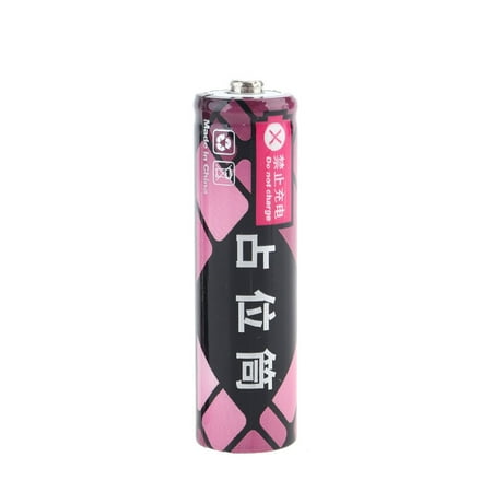 

No PowerAAA LR03 10440 Size Dummy Fake Battery Setup for Shell Placeholder Cylinder Conductor Placeholder Cylinder Condu