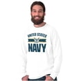 thumbnail image 5 of United States Navy Military Logo Long Sleeve TShirt Men Women Brisco Brands M, 5 of 6