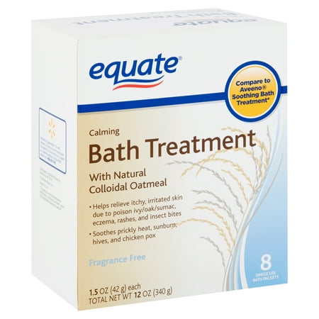 Equate Calming Bath Treatment 1 5 Oz 8 Count Walmart Com